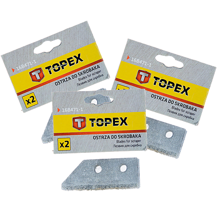 Set 2 rezerva razuitor Topex 16B471, 50 mm