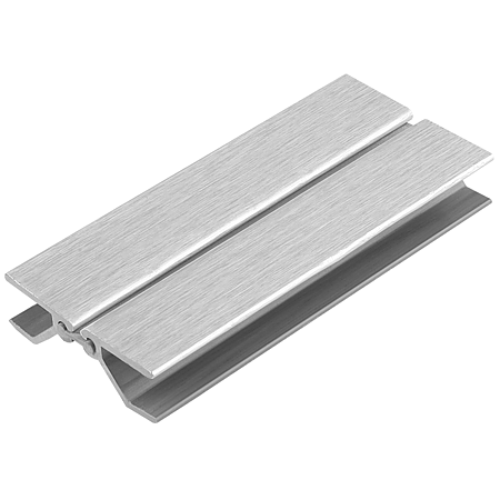Accesoriu cuplare aluminiu pentru plinta PVC 120 mm