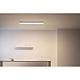 Plafoniera LED WiZ SQ, plastic/metal, 36 W, alb, 120 x 30 x 4 cm