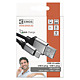 Cablu USB Emos 2.0 C, negru, 1 m