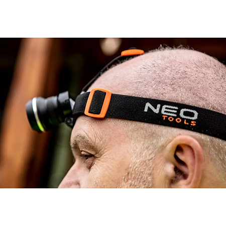 Lanterna frontala Neo Tools Led Cree R5, 5 W, 400 lm, 3 moduri iluminare