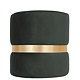 Taburet Ring, inel auriu, stofa gri petrol H49, rotund, 38 x 38 x 40 cm Taburet Ring, inel auriu, stofa gri petrol H49, rotund, 38 x 38 x 40 cm