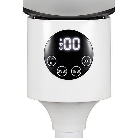 Ventilator cu telecomanda Home, 50W, 3 trepte, alb, 32 x 88 cm