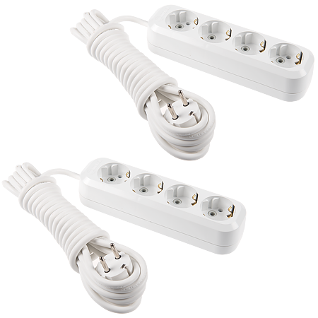 Prelungitor cu protectie copii Schuko MGP153, 4 prize, 3 m
