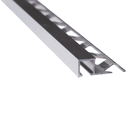 Profil de terminatie pentru parchet Set Prod S88 aluminiu, argintiu lucios, 10 mm