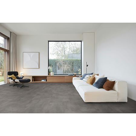 Pardoseala SPC Berry Alloc Pure 069 Zinc 616M, decor piatra, grosime 5 mm, clasa de trafic comercial intens 33, 612 x 612 mm
