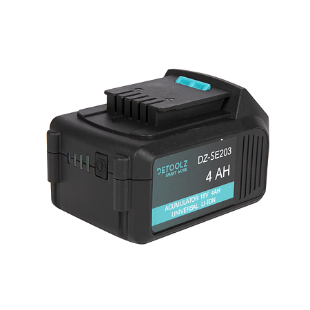 Acumulator Li-Ion, Detoolz, 18V/4AH, universal