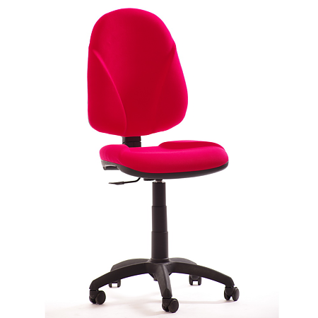 Scaun birou ergonomic Milano, reglabil, tapiterie stofa rosie