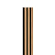Panou riflaj acustic Stejar Lemon, MDF, suport feltru 8 mm, acustic, interior, 2600 x 144 x 20 mm