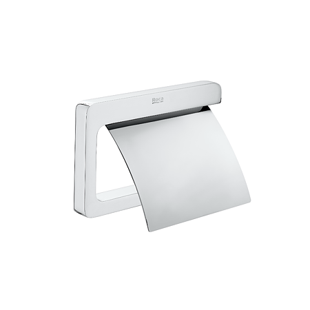 Suport hartie igienica Roca, metal, cromat, 150 x 24 x 116 mm
