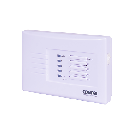 Termostat de ambient Conter N4, multizonal (1RX+2TX)