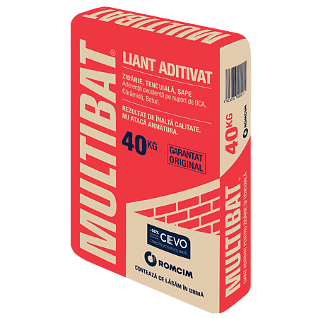 Liant aditivat Multibat, 40 kg Liant aditivat Multibat, 40 kg