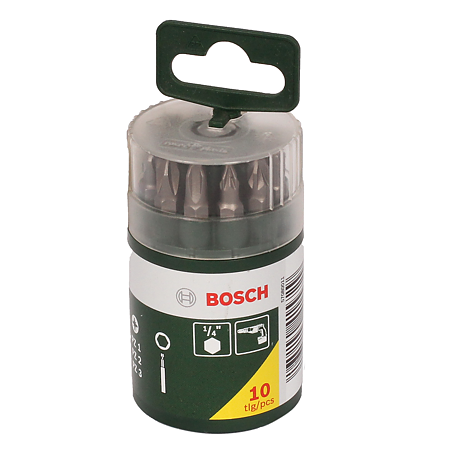 Set capete surubelnite Bosch 2607019454, 10 piese