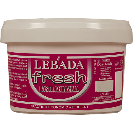 Pasta pentru curatat vase Casa Lebada, roz, 500 g
