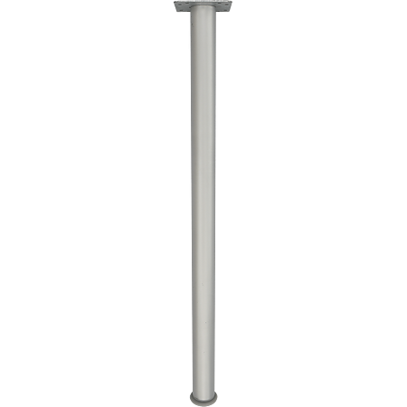 Picior masa din metal cromat, H: 710-730 mm, diametru 42 mm
