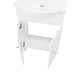 Baza cu lavoar Savini Due, MDF-PAL, alb, 56.5 x 42,5 x 88.5 cm
