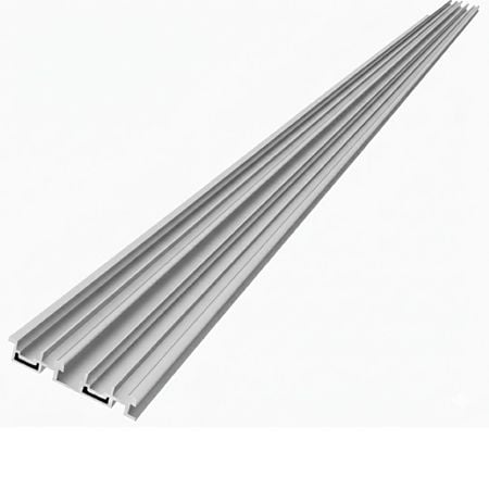 Profil de ghidare superior SDS 9500, aluminiu anodizat mat, lungime 3 m
