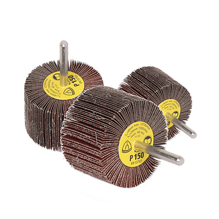 Perie abraziva cu tija Klingspor, pentru otel inoxidabil/metal/lemn/plastic, 60 X 40 mm