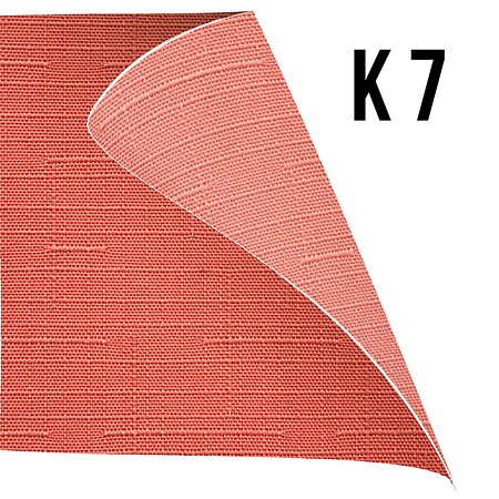 Rulou textil translucid Romance Clemfix Colors K7, 62 x 160 cm, portocaliu inchis