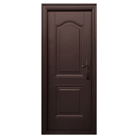 Usa metalica de intrare in apartament Atenna pentru interior, tabla, deschidere stanga, culoare wenge, 2020 x 880 mm