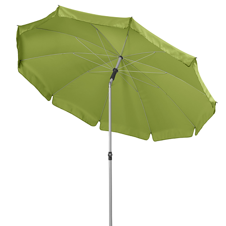 Umbrela pentru terasa Derby Active, verde, 10 spite, diametru 240 cm, inaltime 226 cm Umbrela pentru terasa Derby Active, verde, 10 spite, diametru 240 cm, inaltime 226 cm