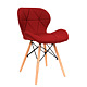 Scaun bucatarie / living Eliza, tapitat, catifea, cadru de lemn, rosu, max. 110 Kg., 73 x 47 cm Scaun bucatarie / living Eliza, tapitat, catifea, cadru de lemn, rosu, max. 110 Kg., 73 x 47 cm