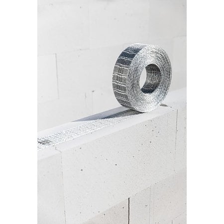 Rola armare zidarie Murfor Compact A-80, alb, 30 m