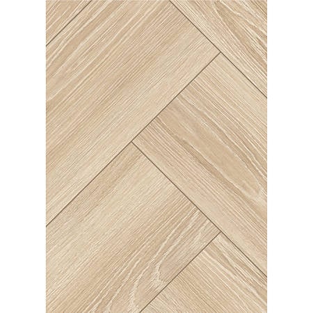 Parchet laminat 8 mm Egger NatureSense Herringbone Newport Eiche EL2161, nuanta deschisa, crem, clasa de trafic 32, sistem de imbinare UniZip, 840 x 168 mm