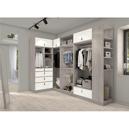 Pal melaminat Egger, Fineline gri mediu H3197 ST19, 2800 x 2070 x 18 mm