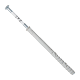 Diblu universal, nylon, cu surub cap inecat, 10 x 140 mm