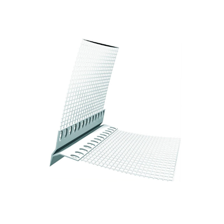 Profil de colt picurator ultrasonic NKAP-25, plasa fibra de sticla, 2500 mm