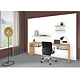 Pal lacuit Egger PerfectSense W1000 TM Alb Premium, mat, antiamprenta, decor uni, 2800 x 2070 x 19 mm