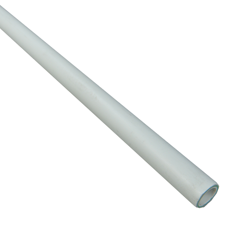 Teava PPR 32 mm Vesbo, insertie fibra sticla, 20 bar, alb, 4m
