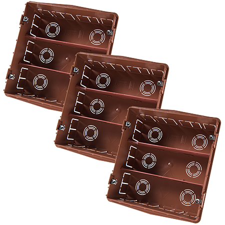 Doza modulara zidarie Gewiss GW24239, 3 x 6 module, plastic/polimer, 186 x 190 x 65 mm Doza modulara zidarie Gewiss GW24239, 3 x 6 module, plastic/polimer, 186 x 190 x 65 mm