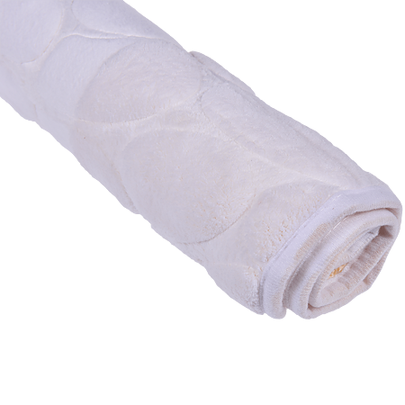Covoras de baie Romtatay, microfibra 100%, alb, 40 x 60 cm