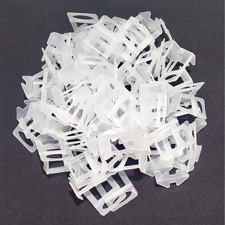 Clips sistem nivelare placi ceramice, plastic, 2 mm, 100 buc/punga