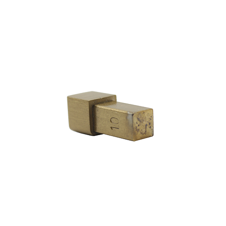 Capac profil SSQ B 100, inox, auriu periat