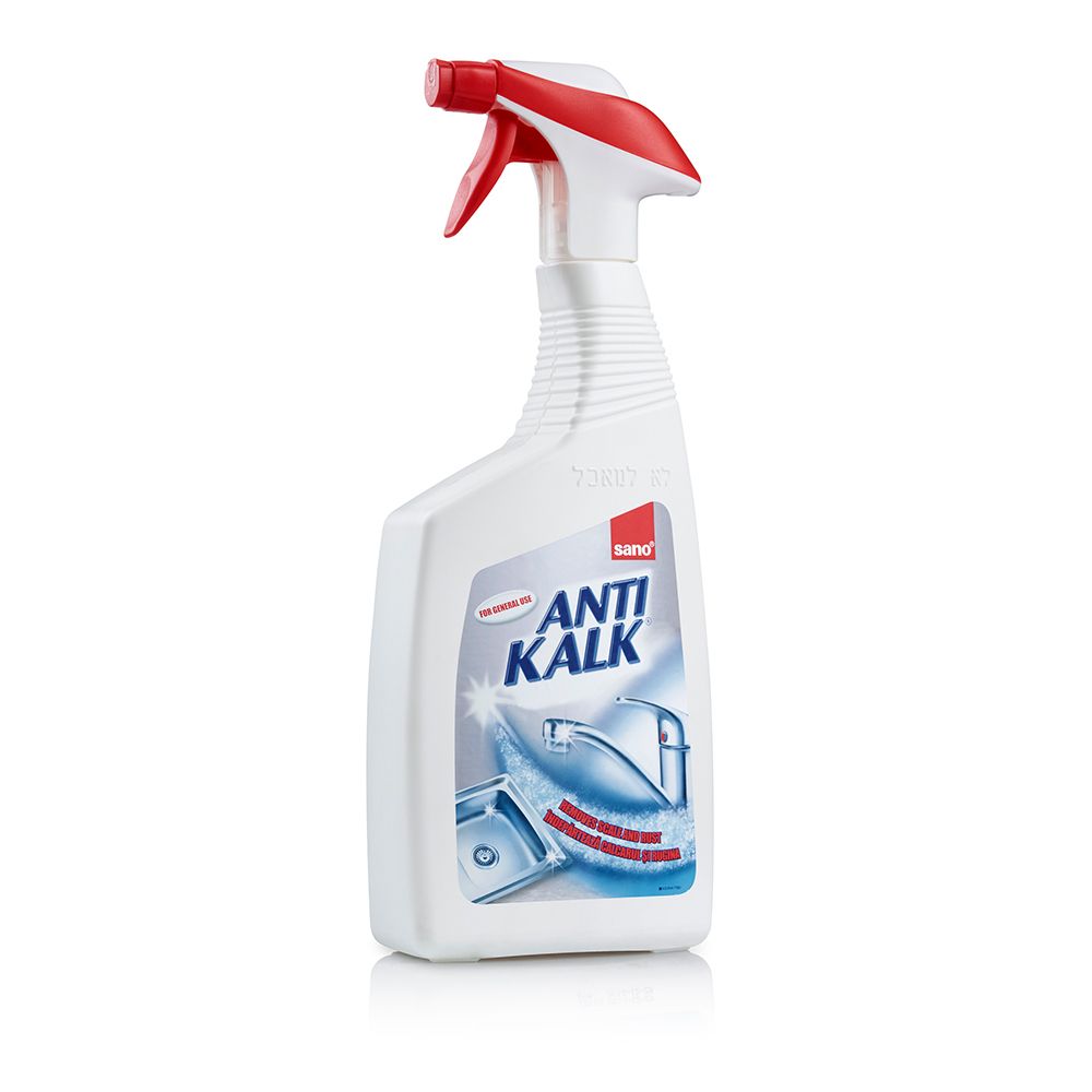 Detergentul Sano Anti Kalk Piatra si Rugina, cu pulverizator, 750 ml 750