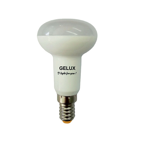 Bec LED Gelux Profiled R50, E14, 7W, lumina rece