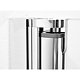 Usa batanta dus Sanotechnik Sanoflex Brava Crom MD90, sticla 6 mm, 85 - 87 x 195 cm