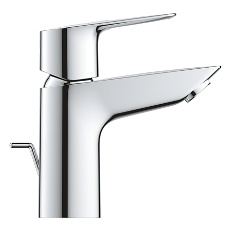 Baterie lavoar Grohe Start Loop, monocomanda, alama, argintiu, cartus ceramic 28 mm