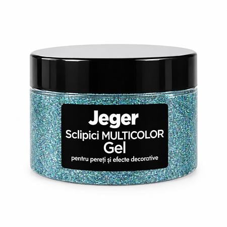 Sclipici gel multicolor Jeger, 100 ml