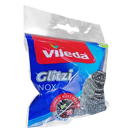 Burete spirala vase Vileda, inox, 1 bucata