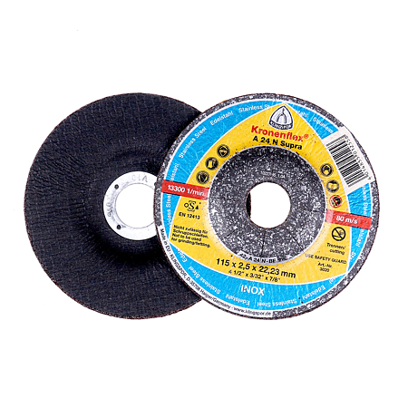 Disc debitare inox, Klingspor 3020, 115 x 22.23 x 2.5 mm