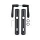 Maner tip sild pentru cheie, aluminiu, negru, 90 mm