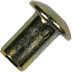 Piulita infundata rotunda, otel zincat galben, D: 15, M6 x 15 mm