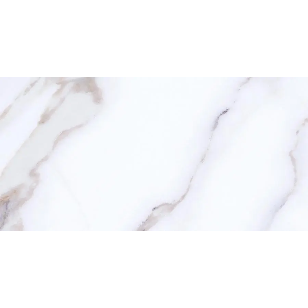 Faianta baie Cesarom Firenze, alb, mat, aspect de marmura, 60 x 30 cm alb
