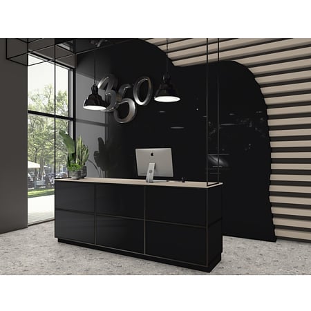 Placa MDF lacuit Egger U999 PG, lucios sticla, 2800 x 2070 x 19 mm