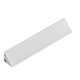 Profil aluminiu LED pentru colt, capac transparent, latime 20 mm, 3 m