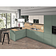 Pal lacuit Egger PerfectSense U604 TM Verde eucalipt, mat, antiamprenta, decor uni, 2800 x 2070 x 19 mm